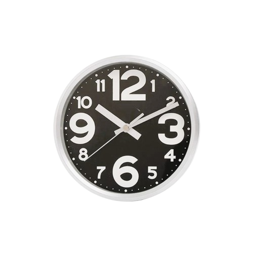 שעון קיר 17 ס"מ-שעון קיר-SUPERHOME סופרהום-סופר הום