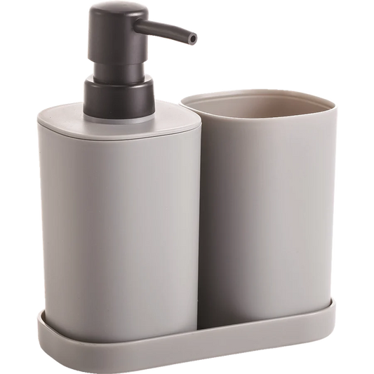 סט אמבטיה אפור/לבן ND-701-סט לשירותים-KashGan-אפור-סופר הום