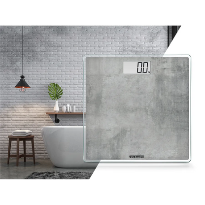 משקל אדם יוקרתי אפור דמוי בטון Style Sense Compact 300-משקל אדם דיגיטלי-SUPERHOME סופרהום-סופר הום