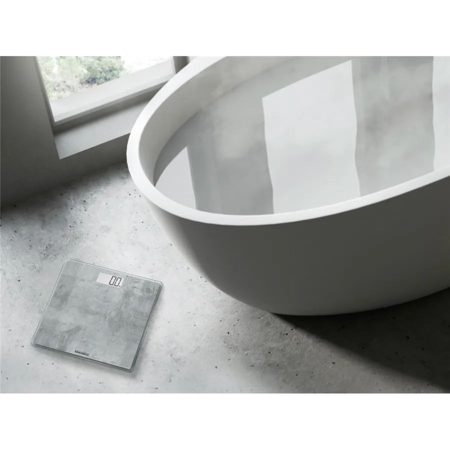 משקל אדם יוקרתי אפור דמוי בטון Style Sense Compact 300-משקל אדם דיגיטלי-SUPERHOME סופרהום-סופר הום