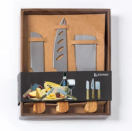 סט סכיני גבינה יוקרתי-סכין גבינות-ESHNAV-סופר הום