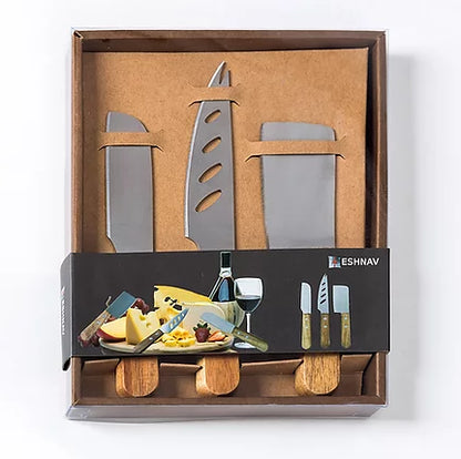 סט סכיני גבינה יוקרתי-סכין גבינות-ESHNAV-סופר הום