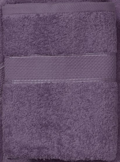 מגבת פנים כותנה 50*30 ס"מ - מגוון צבעים-מגבת פנים-Cotton Avenue-סגול חציל-סופר הום