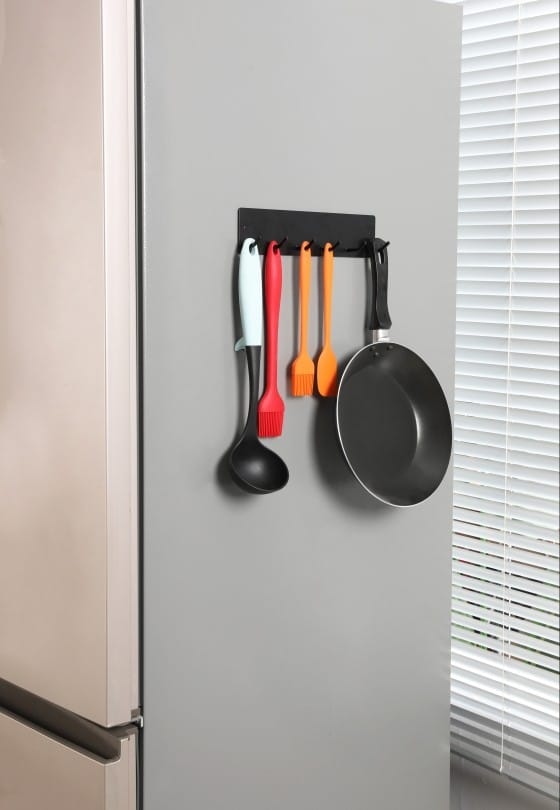 מתלה מגנטי 6 ווים-מתלים למטבח-KashGan-סופר הום