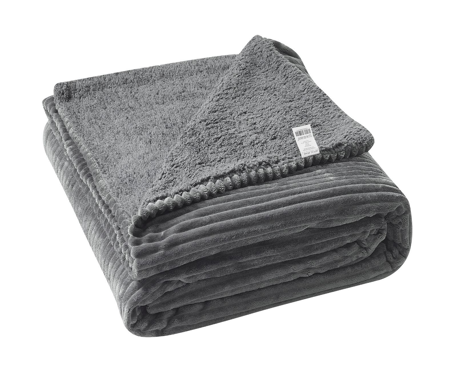 שמיכת חורף "כבש" - רויאל הום - במגוון צבעים-שמיכת חורף-SUPERHOME סופרהום-2.00*1.50 ס''מ-אפור-סופר הום