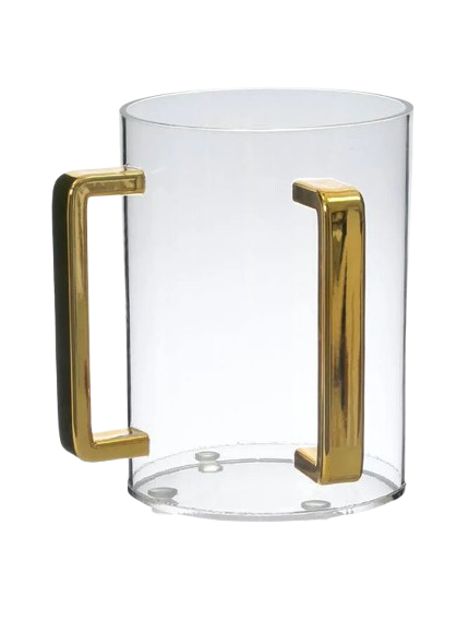 נטלה אקרילית עם ידיות בצבע זהב/שחור/לבן-נטלה אקרילי-Cucina-זהב-סופר הום