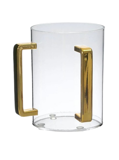 נטלה אקרילית עם ידיות בצבע זהב/שחור/לבן-נטלה אקרילי-Cucina-זהב-סופר הום