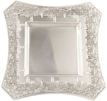 טען תמונה לצפייה בגלריה, גביע קידוש מצופה כסף עם תחתית - דגם ירושלים-כוס קידוש כסוף-חושן-סופר הום
