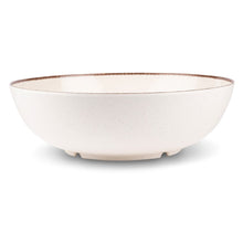 Load image into Gallery viewer, קערת הגשה מלמין 30.5 ס”מ קרם CASUAL-קערות פלסטיק-Food Appeal-סופר הום
