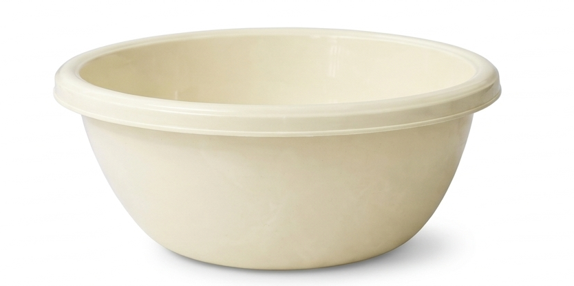 קערה 32 ס"מ - מגוון צבעים-קערות פלסטיק-BEN AMI-קרם-סופר הום