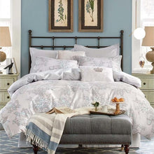 טען תמונה לצפייה בגלריה, סט מצעים יחיד - דגם פרחוני/מלכותי-סט יחיד-EMILY-פרחוני-סופר הום
