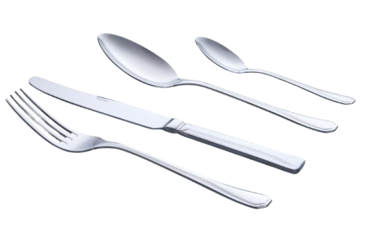 Amber סט סכו''ם 24 חלקים מנירוסטה - דגם-סכו"ם כסוף-Soltam סולתם-סופר הום