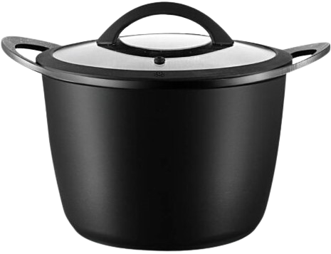 סיר מרק 24 ס”מ 6.4 ליטר כולל מכסה מסדרת Soltam Vision-סירי אלומיניום-Soltam סולתם-סופר הום