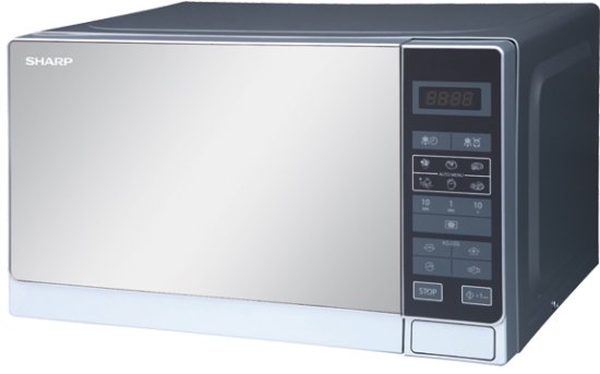 מיקרוגל דיגיטלי 20 ליטר Sharp R-20MT(S)V-מיקרוגל-SHARP-סופר הום