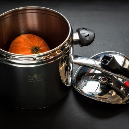 ALON סירי לחץ נירוסטה במגוון גדלים - סדרת-סיר לחץ-Soltam סולתם-7 ליטר 22 ס"מ-סופר הום