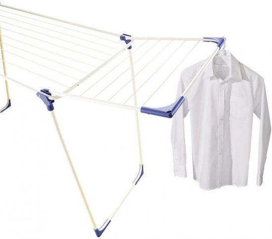 מתקן ייבוש כביסה קומפקטי-מתקן ייבוש כביסה עומד-Leifheit-43*149*76 ס"מ-סופר הום