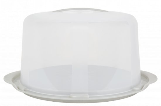 פעמון עוגה עגולה יוקרתי שקוף 30/18 ס''מ עם ידית נשיאה נוחה-פעמון לעוגה עגולה-SUPERHOME סופרהום-סופר הום