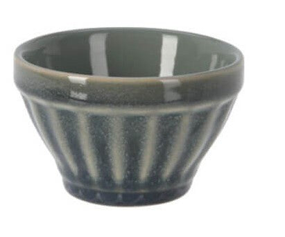 קערית הגשה מקרמיקה קוטר 5.5 ס"מ - מגוון צבעים-קערות קרמיקה-Cucina-אפור כהה-סופר הום