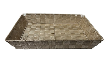 מגש רצועות - מגוון מידות-סלסלה מעוצבת-Bella Casa-28×20×6 ס"מ-סופר הום