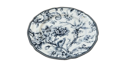 סט 18 חלקים BONE CHINA LIMOGES-סט צלחות פורצלן-GOLYAN-סופר הום