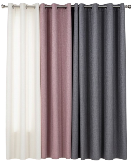 וילון דגם טולדו - מגוון צבעים-וילון בד-ASHRAM-שחור-סופר הום