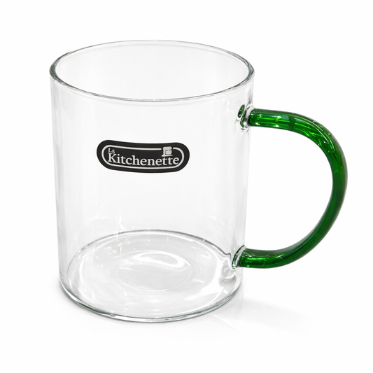 מאג זכוכית-ספלים זכוכית-סופר הום-ירוק-סופר הום