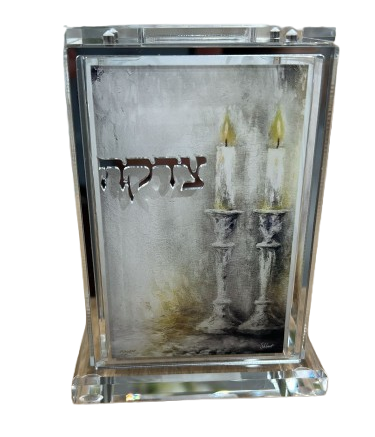 קופת צדקה אקרילית מדוגמת - מגוון דגמים-קופת צדקה-GIFTSHOP-ציור פמוטים-סופר הום