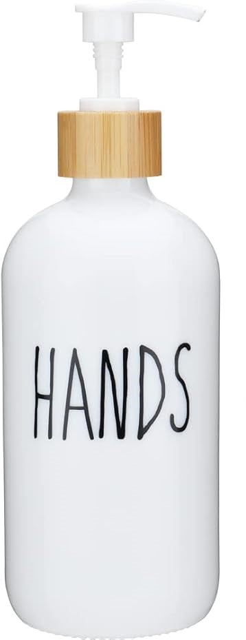 דיספנסר סבון לבן - Dishes / Hands-דיספנסר לסבון-א. לויזון-Hands-סופר הום
