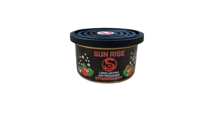 פחית ריח סנרייז במגוון ריחות-מפיץ ריח-SunRise-STRAWBERRY-סופר הום