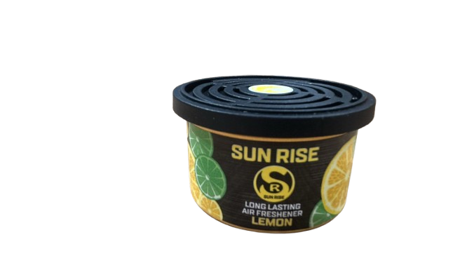 פחית ריח סנרייז במגוון ריחות-מפיץ ריח-SunRise-LEMON-סופר הום