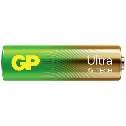 12 סוללות AA דגם Ultra Alkaline-בטריה-GP-סופר הום