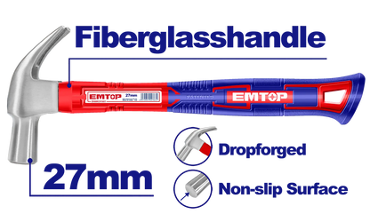 פטיש דו צדדי EMTOP דגם EHAMCH2701 – 27 ס"מ-פטיש-EMTOP-סופר הום