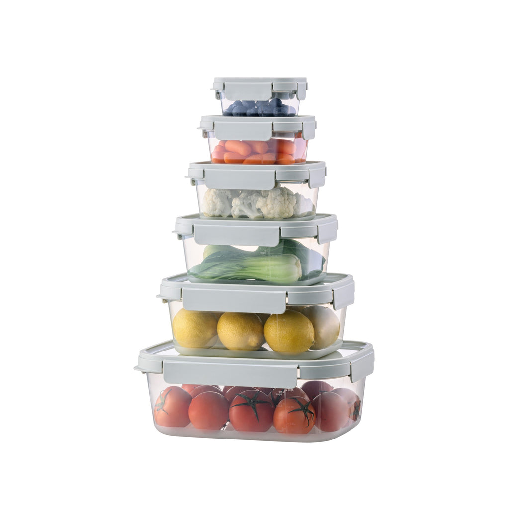 סט 5 קופסאות אחסון-קופסאות מטבח פלסטיק-Lock & Lock-סופר הום