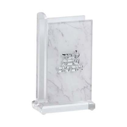 מעמד לקופסת גפרורים - דגם שיש כסוף-מעמד לקופסת גפרורים-Schonfeld Collection-סופר הום