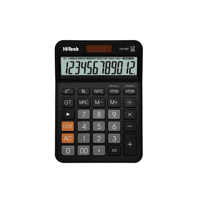מחשבון מע"מ - 12 ספרות-מכשירי כתיבה-היי טק-סופר הום