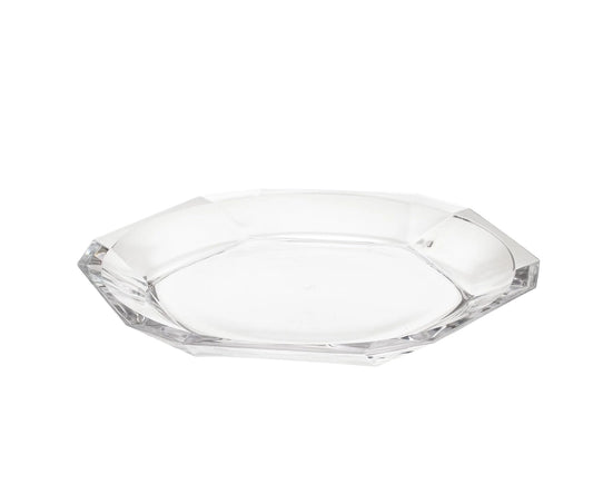 צלחת הגשה Crystallin Reflection זכוכית - 30 ס"מ-הגשה זכוכית-אקסטרה ריטייל גרופ-סופר הום