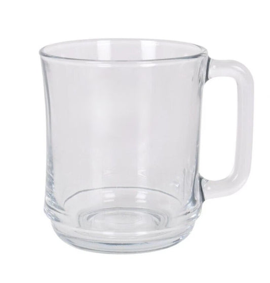 כוס עם ידית - 310 מ"ל-כוסות זכוכית-סופר הום-סופר הום