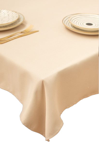 מפת שולחן פאולינה - במגוון צבעים-מפת שולחן-ASHRAM-עגולה 180 ס"מ-לבן-סופר הום