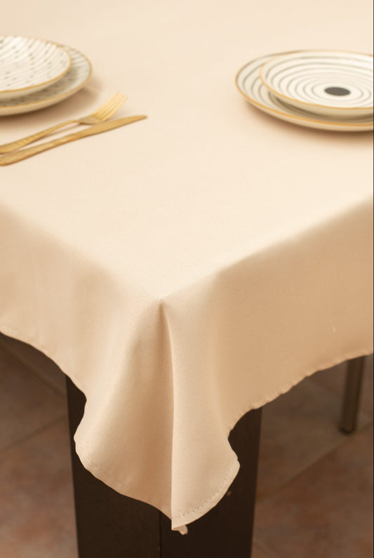 מפת שולחן פאולינה - במגוון צבעים-מפת שולחן-ASHRAM-עגולה 180 ס"מ-לבן-סופר הום