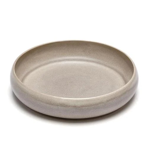 קערת הגשה פורצלן בעיצוב אבן WARE MADRIO מוקה - מגוון מידות-קערת הגשה פורצלן-GOLYAN-8×32 ס"מ-סופר הום