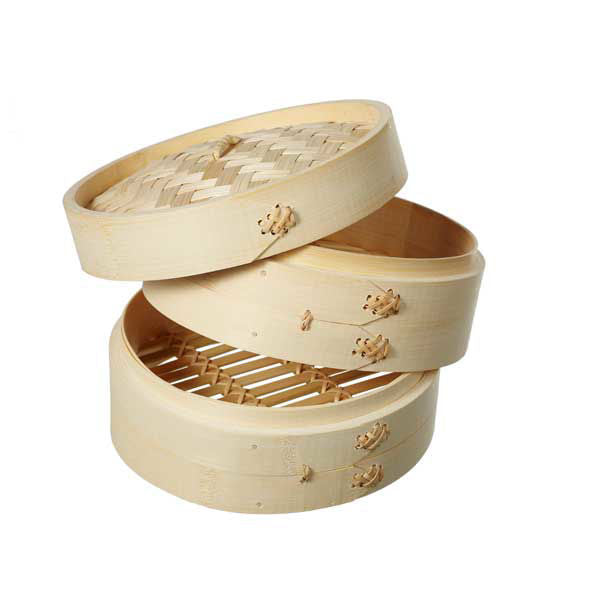 סיר אידוי - סטימר במבוק-כלי אידוי-עולם הבית-22 ס"מ-סופר הום