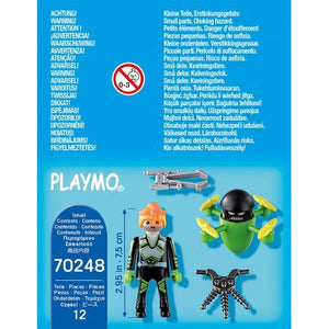 סוכן עם מזל"ט 70248-פליימוביל-Playmobil-סופר הום