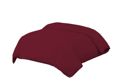 ציפה ליחיד במגוון צבעים-ציפה-Via Home-בורדו-סופר הום