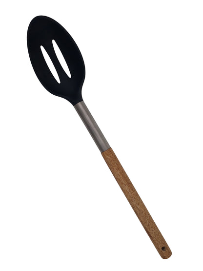 SLIK כלי ששת איכותיים - סדרת-ששת סיליקון / פלסטיק-Cucina-כף הגשה מחורצת-סופר הום