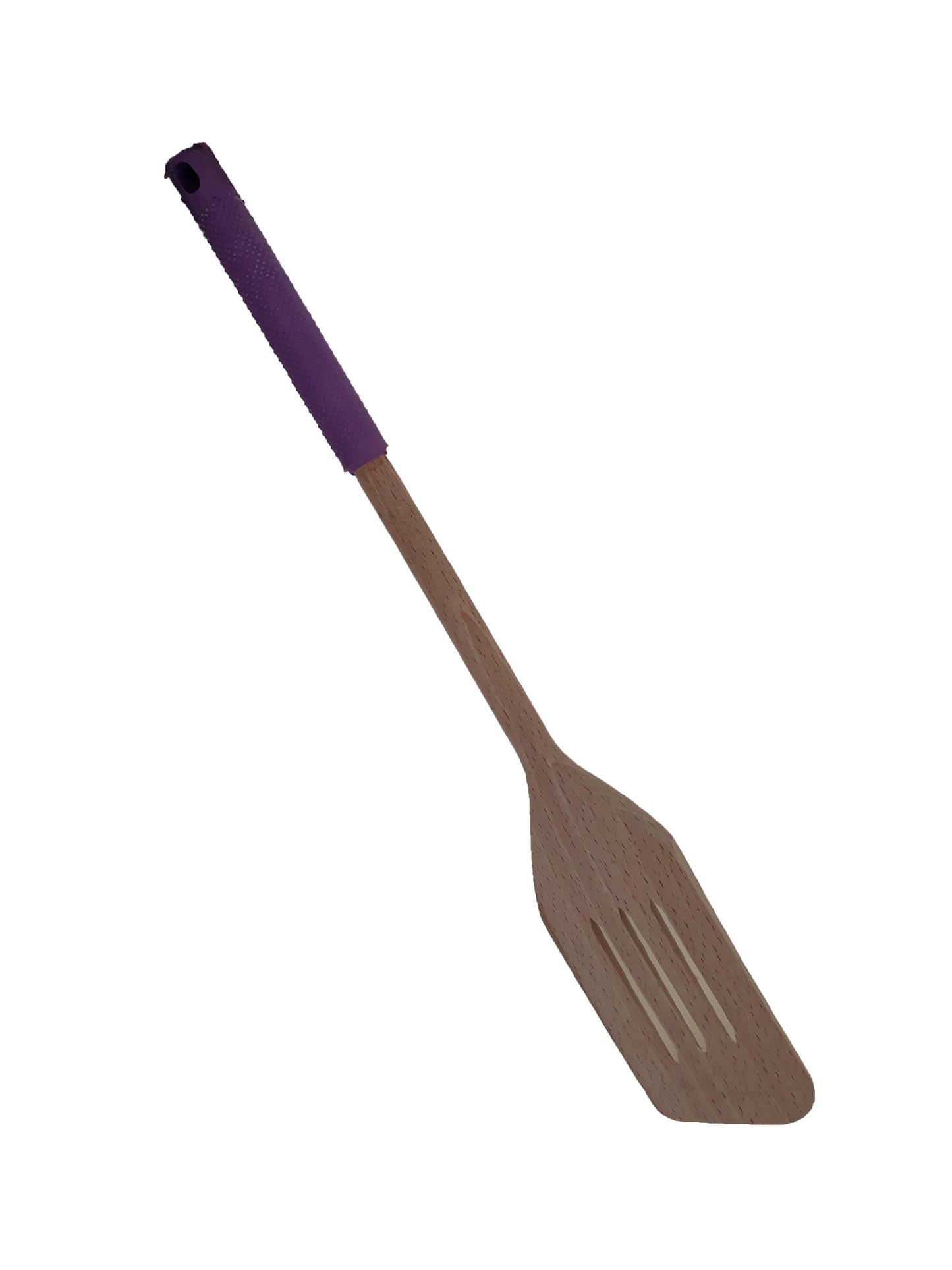 תרווד עץ מחורץ ידית סיליקון צבעונית-ששת עץ-SUPERHOME סופרהום-מחורץ-שחור-סופר הום