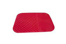 CUCINA משטח יבוש כלים סיליקון בשני צבעים-משטח לייבוש כלים-Cucina-אדום-סופר הום