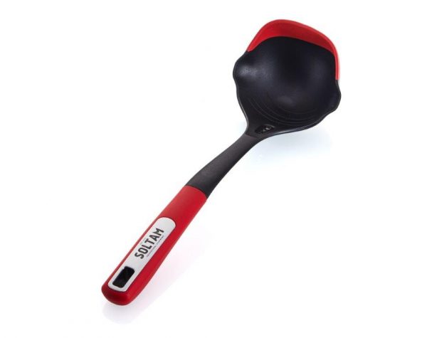 סדרת כלי ששת מקצועיים בשילוב סיליקון-ששת סיליקון / פלסטיק-Soltam סולתם-מצקת-סופר הום