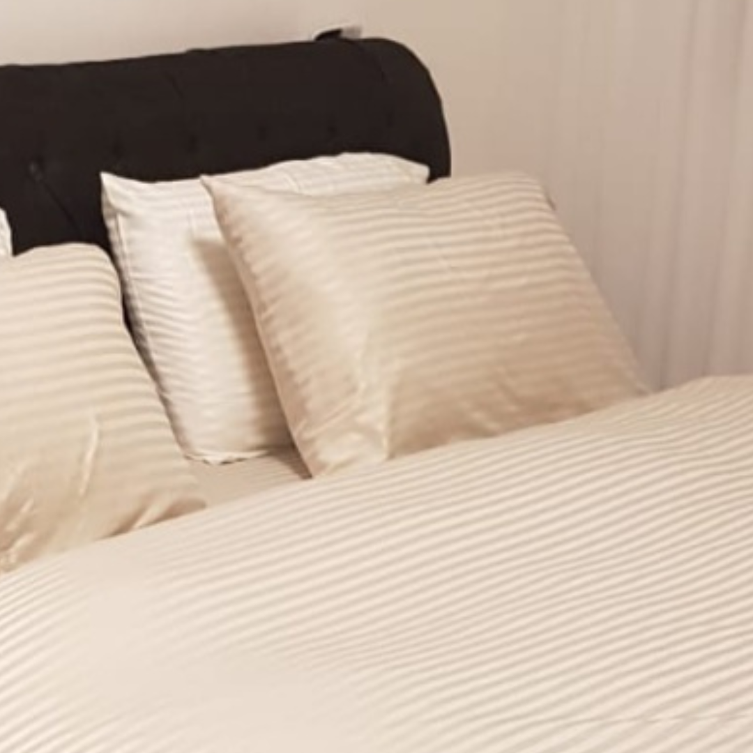 סט מצעים זוגי בית מלון במגוון צבעים-סט זוגי-Golden colors-שמנת-סופר הום