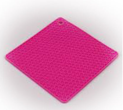 תחתית סיליקון מרובעת לסיר-תחתית לסיר-BARONESS-ורוד פוקסיה-סופר הום