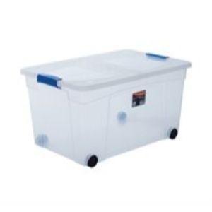 ארגז אחסון נע "דניאל" 60 ליטר-ארגז נע-Starplast-סופר הום